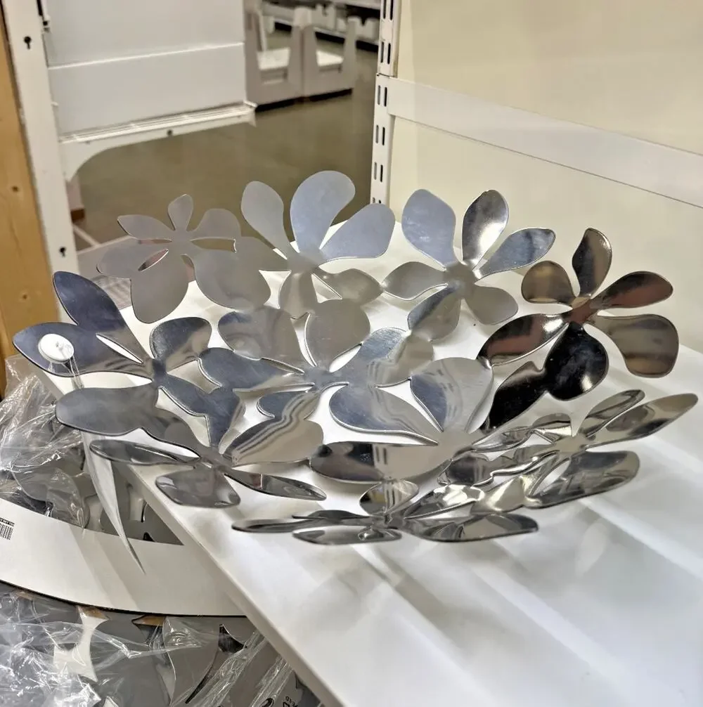 IKEA STOCKHOLM Decorative Dish Metal Vintage Rare 42cm 16.5
